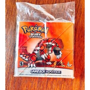 Nintendo Game Boy Advance 2003 Pokemon Sapphire and Ruby Duo Puzzle Promo NIB